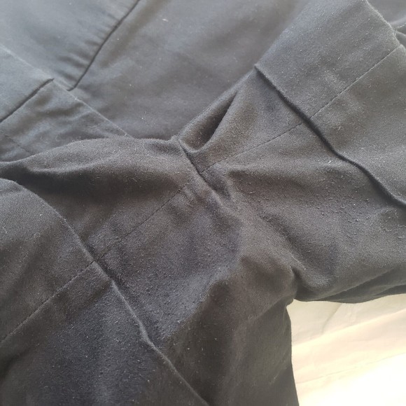 The Limited Cuffed Shorts Black Womens Size 6 Slash Pockets Stretch Twill Chino - Picture 4 of 11